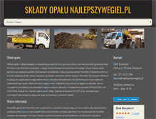Tablet Screenshot of najlepszywegiel.pl